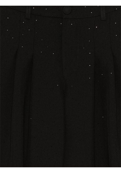 Shorts con strass Lù-Lù BY MISS GRANT | LL3794NERO
